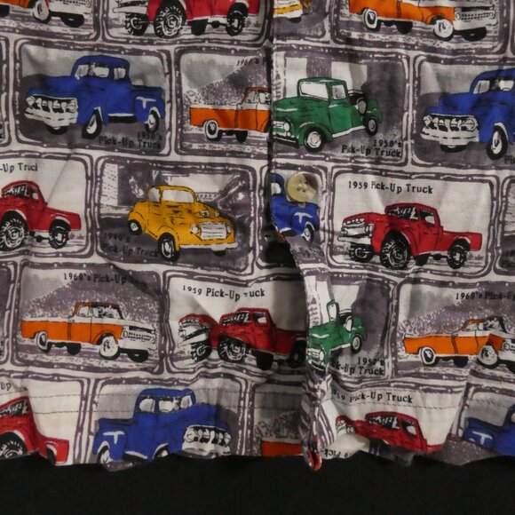 KLOZ FOR KIDS | size 5 | Colorful Cars All-Over Print Button-Up Casual Shirt - Picture 7 of 15